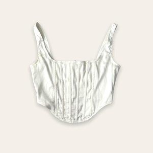 Women's White Corset